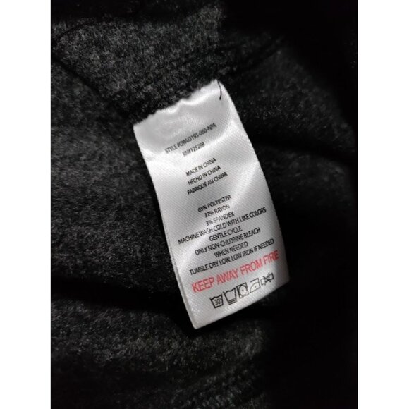 NWT Rae Dunn BELIEVE Drop Shoulder Graphic Sweatshirt Charcoal Heather Womens XL - Picture 5 of 12